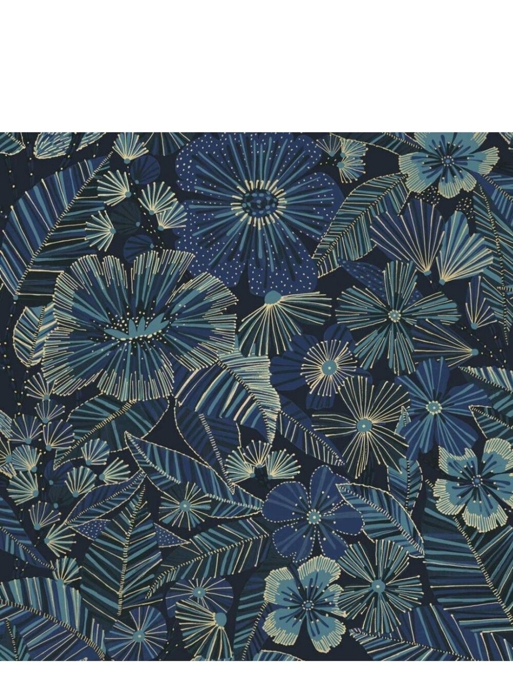 Tempaper & Co. Neutral Design 16.5'x20.5" Prepasted Wallpaper, Beautiful Blue